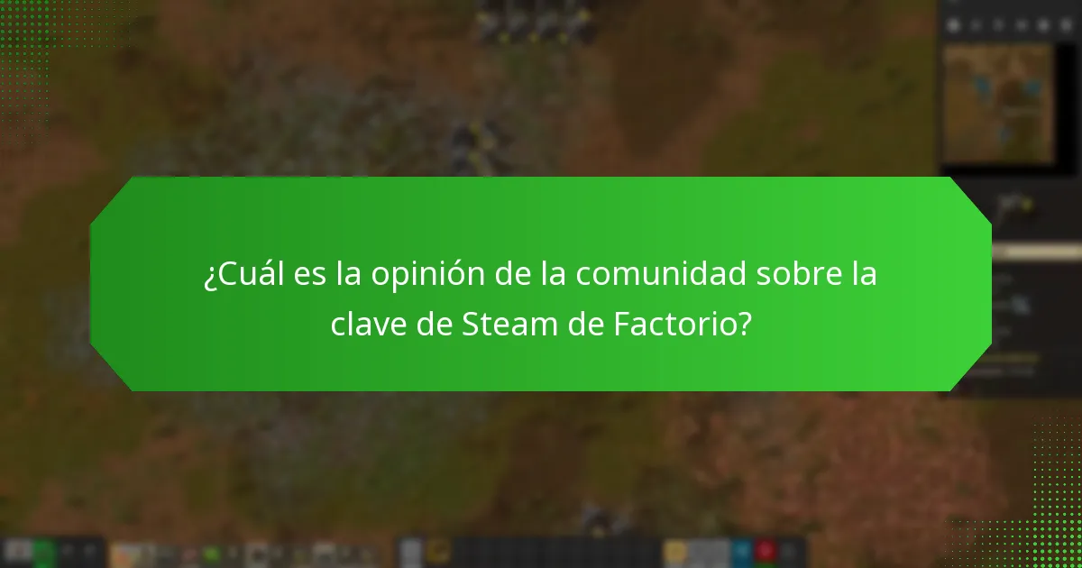 ¿Qué dicen las reseñas sobre Factorio?