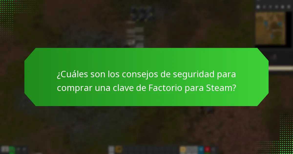 ¿Qué plataformas son reputadas para comprar claves de Factorio para Steam?