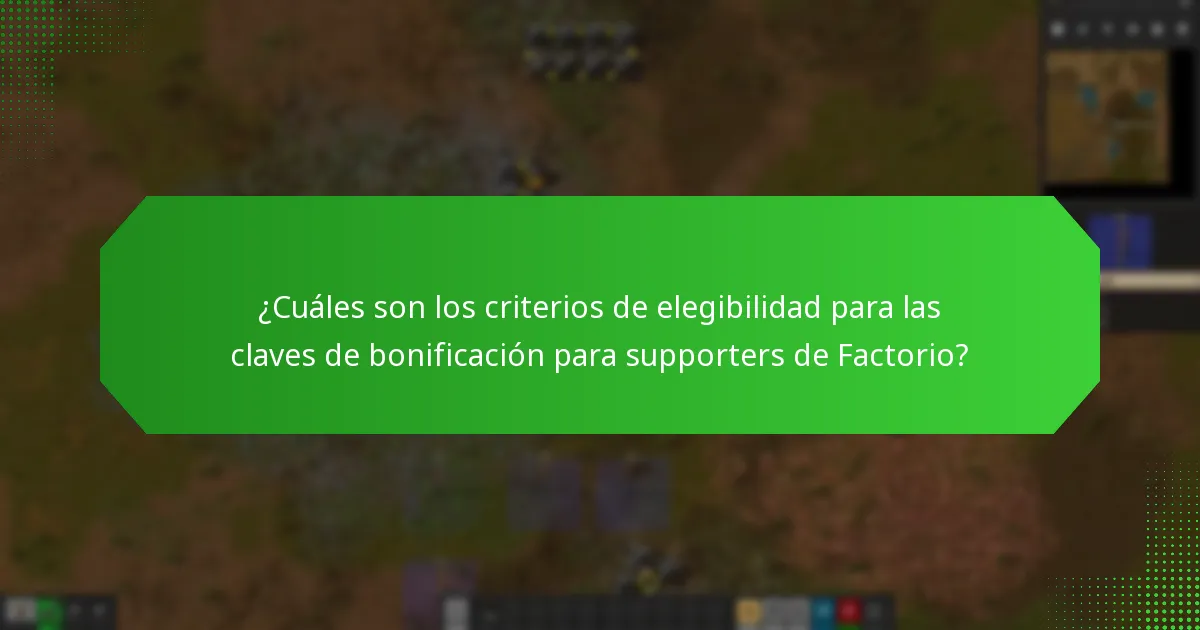 ¿Cómo se relacionan los paquetes promocionales con las claves de bonificación para supporters de Factorio?