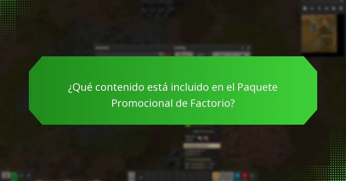 ¿Cuáles son las experiencias de los usuarios con el Paquete Promocional de Factorio?